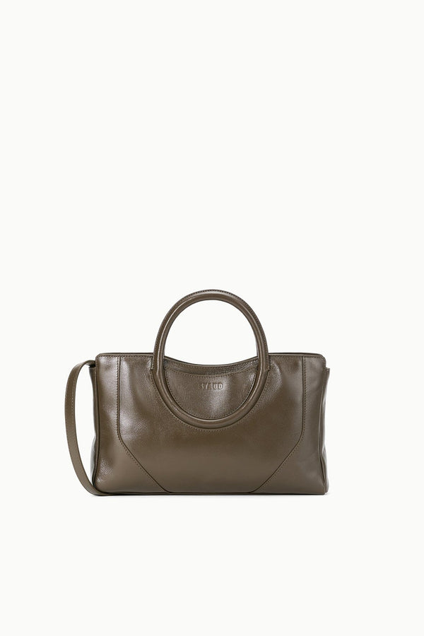 staud MAUDE MINI SATCHEL TRUFFLE