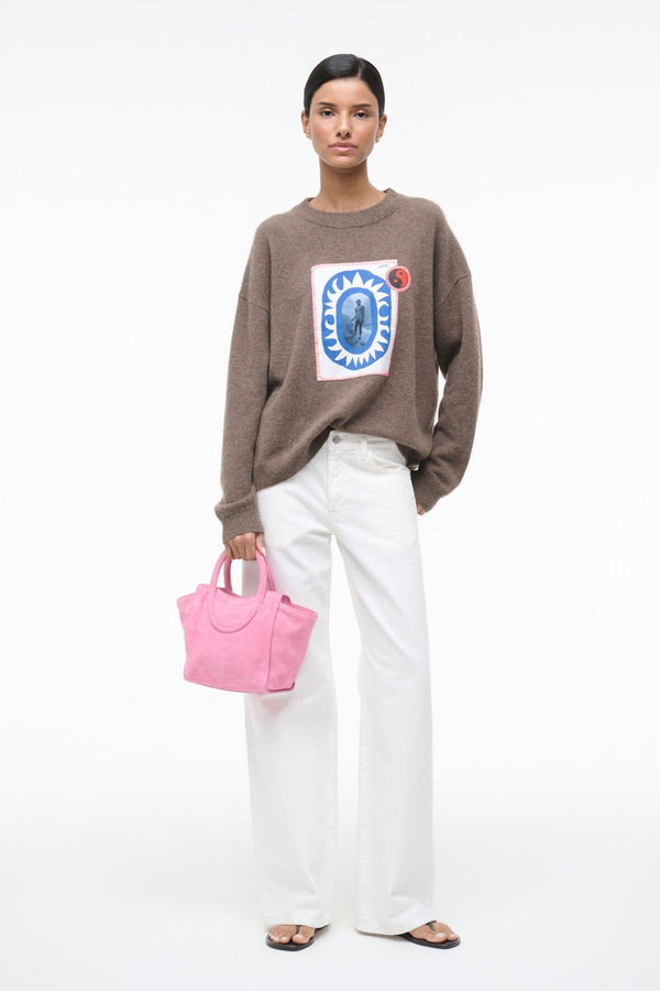 Staud MAUDE MINI TOTE ORCHID