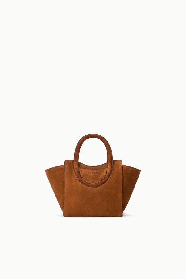 Staud MAUDE MINI TOTE TABAC