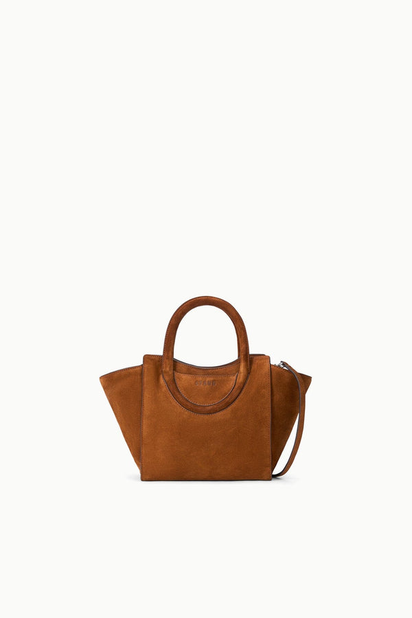 staud MAUDE MINI TOTE TABAC