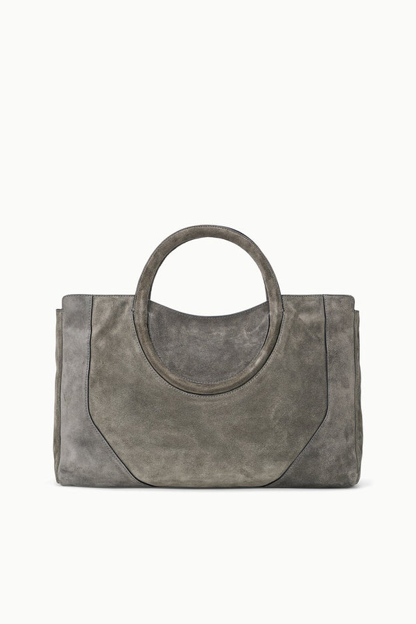Staud MAUDE SATCHEL STORM SUEDE