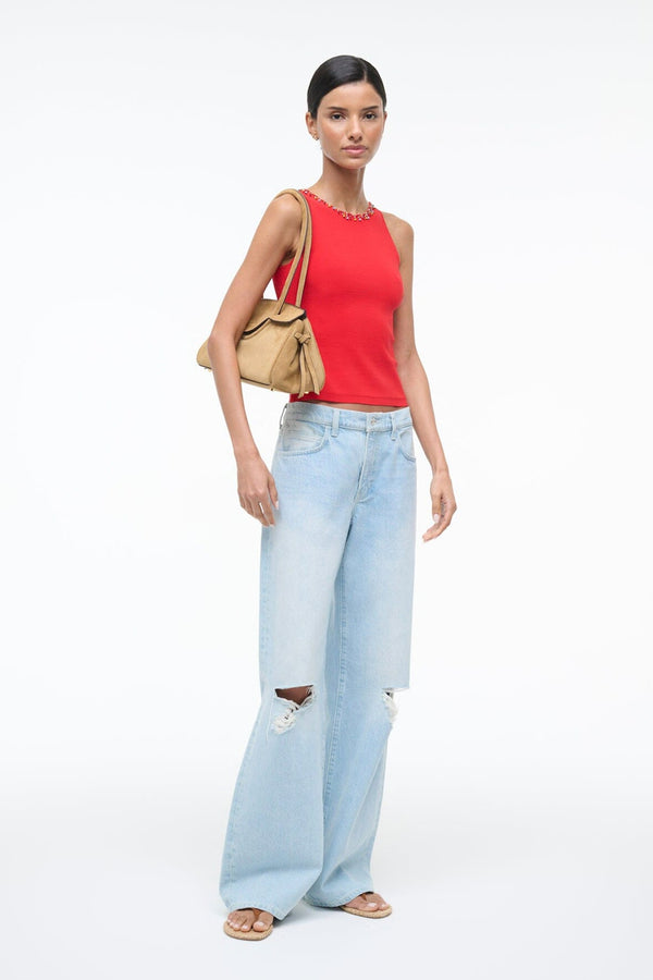 Staud MAUDE SHOULDER BAG HAZEL