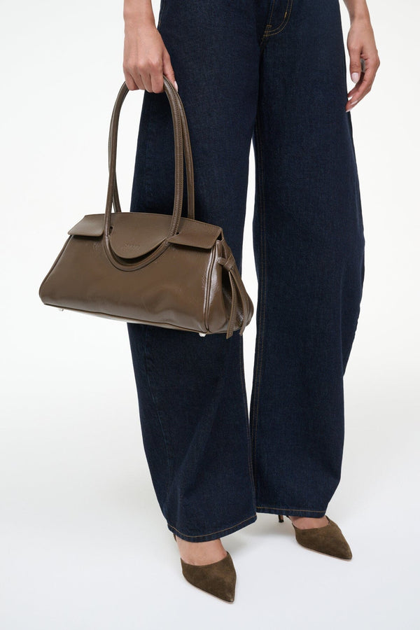 Staud MAUDE SHOULDER BAG TRUFFLE