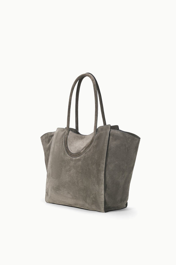 Staud MAUDE TOTE BAG STORM SUEDE