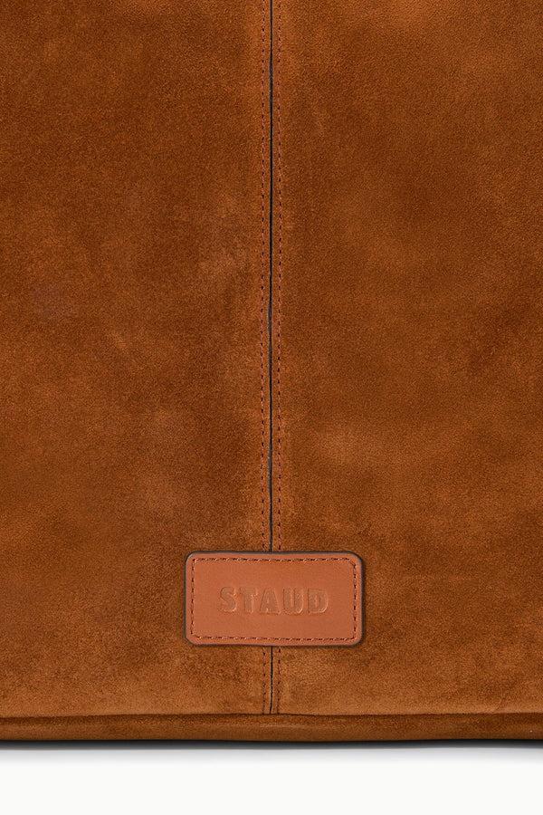 Staud MAYA HOBO BAG TABAC SUEDE