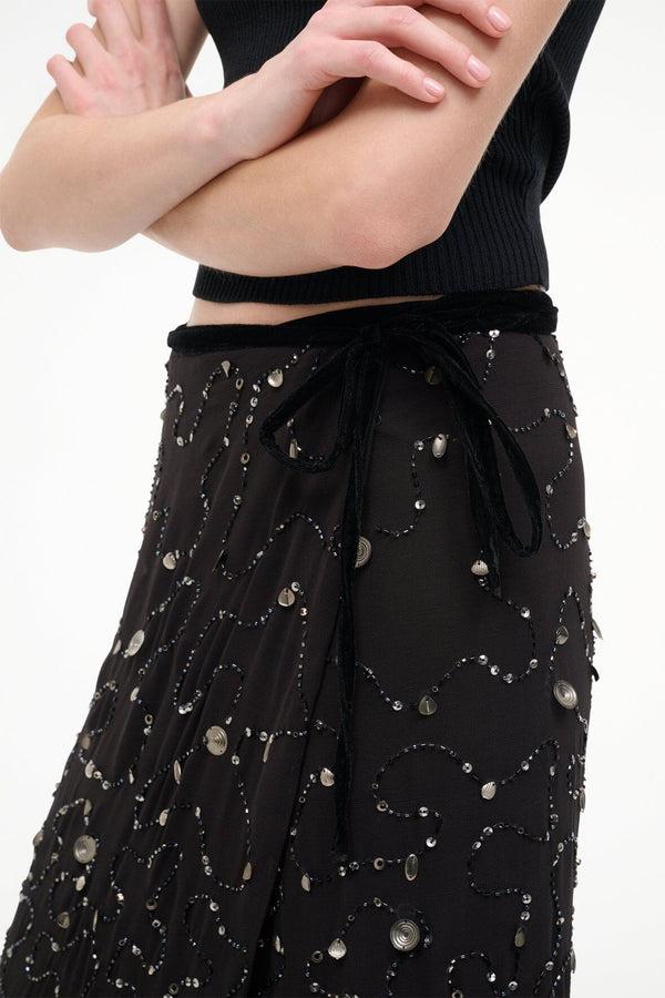 Staud MER SKIRT COASTAL CHARM