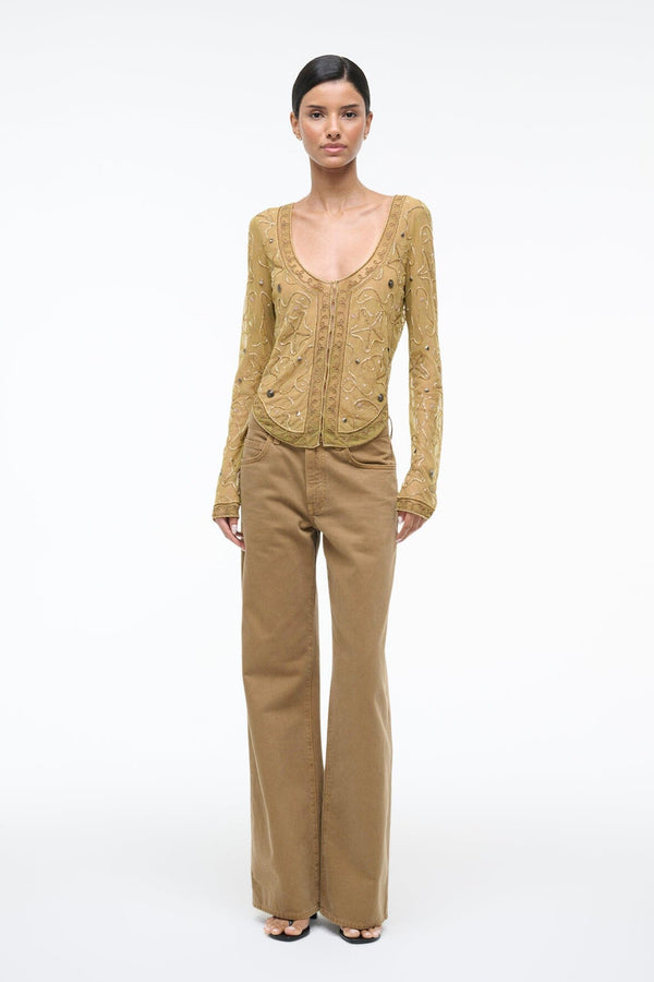 staud MILA TOP SANDBAR