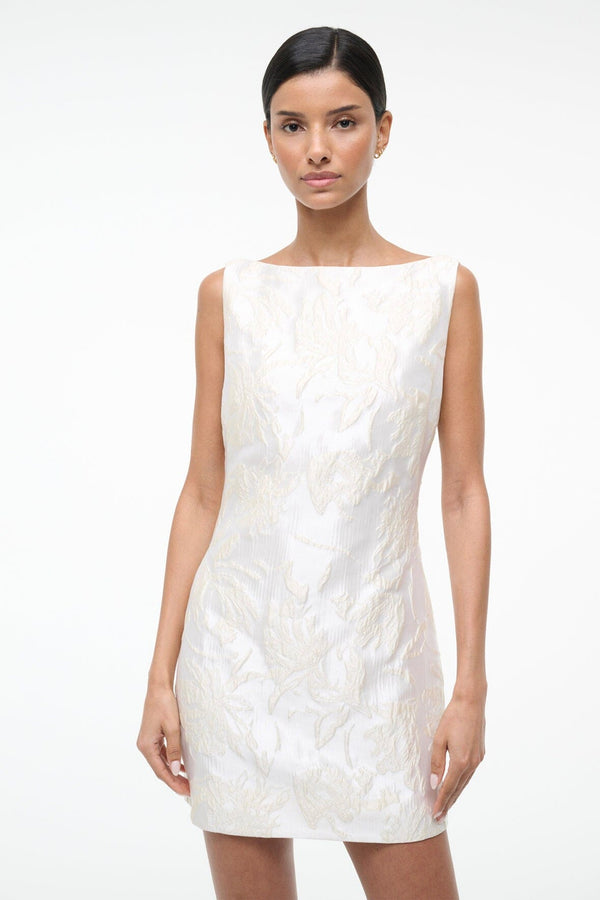 Staud MIMI DRESS BOTANICA IVORY