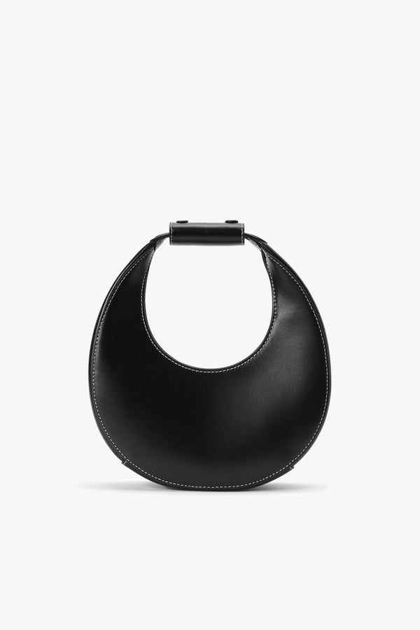 Staud MINI MOON BAG BLACK