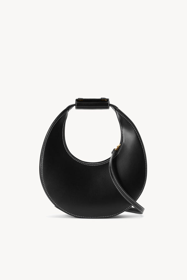 staud MINI MOON BAG BLACK