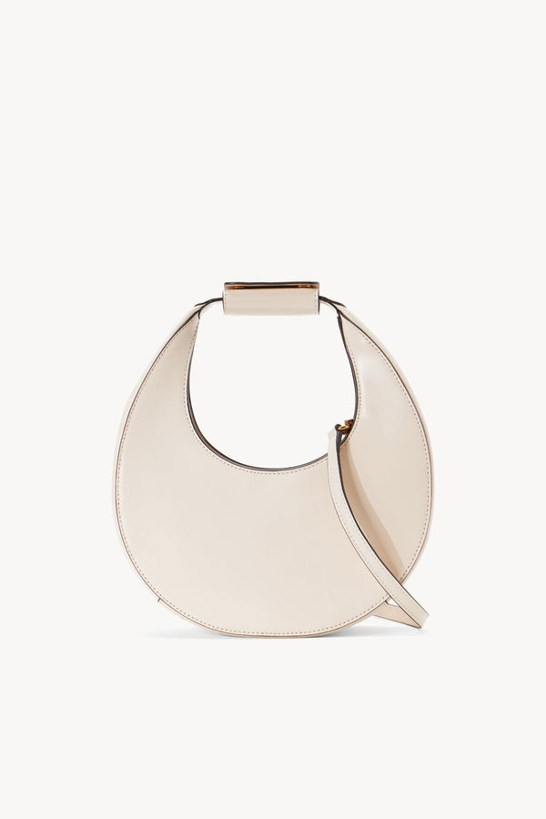 staud MINI MOON BAG CREAM