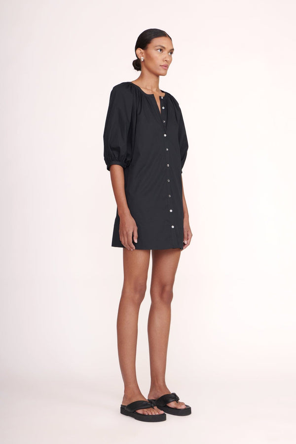 Staud MINI VINCENT DRESS BLACK
