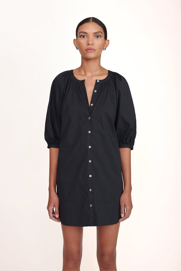 Staud MINI VINCENT DRESS BLACK