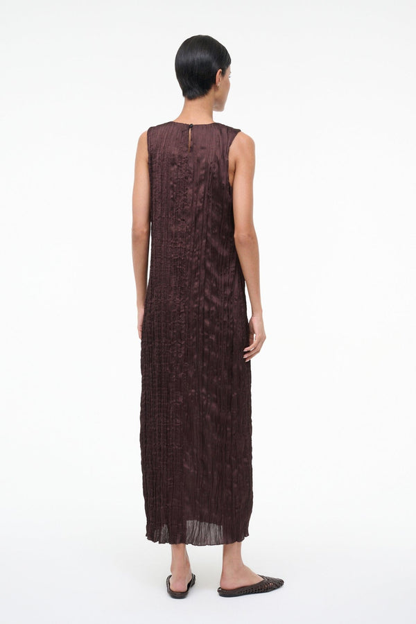 Staud MIZU DRESS EARTH PLISSE