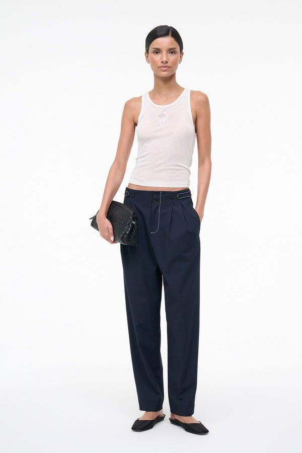 Staud MYA TANK IVORY