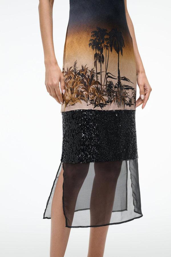 Staud NALU DRESS CALIFORNIA NIGHTS