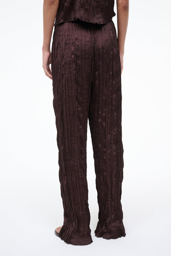 Staud NAMI PANT EARTH PLISSE
