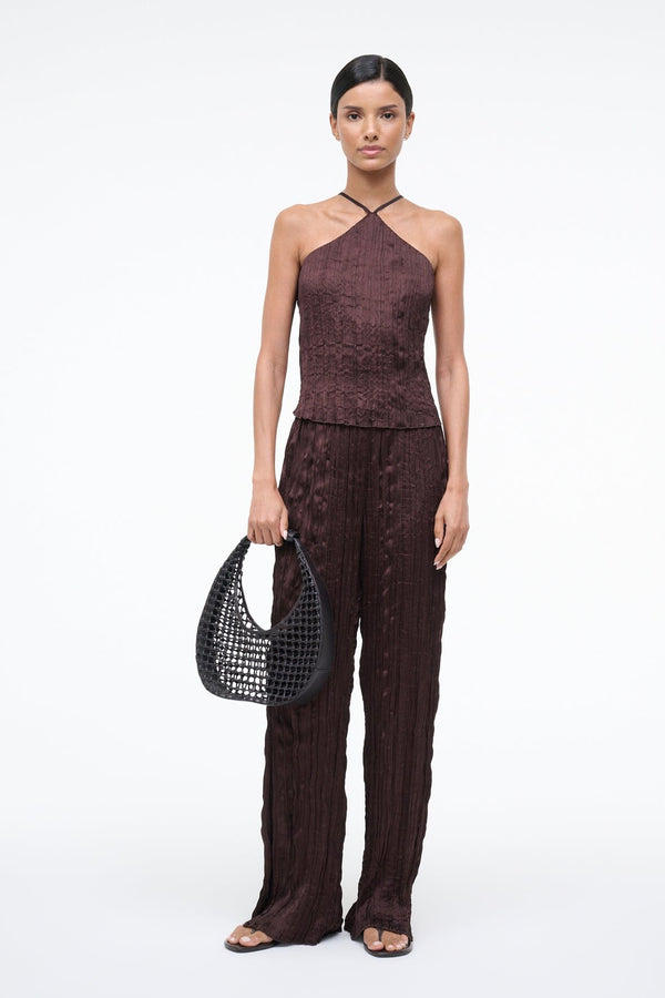 staud NAMI PANT EARTH PLISSE