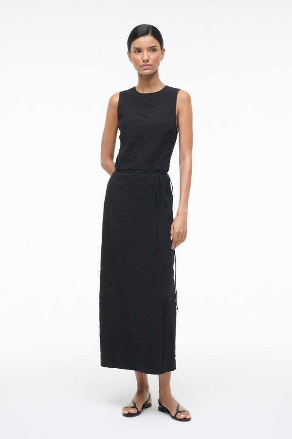 staud NEMA DRESS BLACK