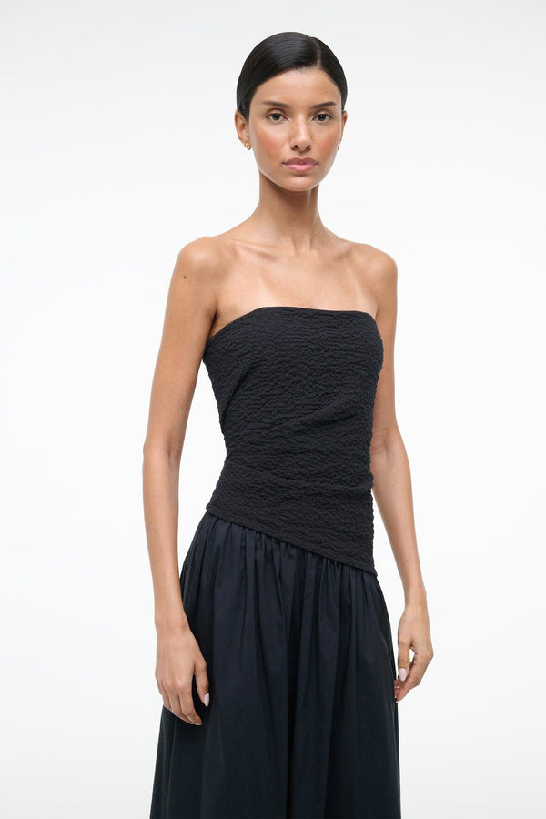 Staud NIA DRESS BLACK