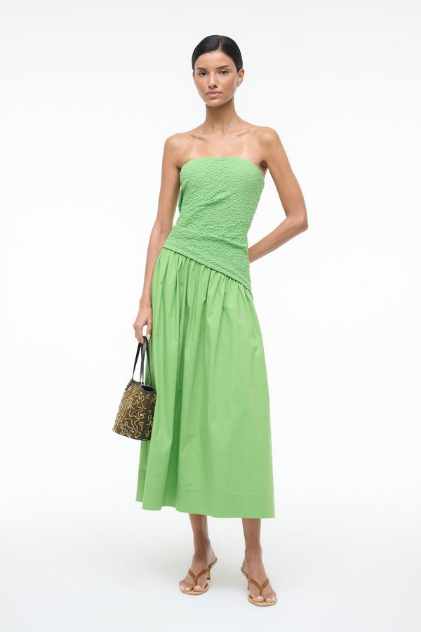 staud NIA DRESS SPROUT staud NIA DRESS SPROUT