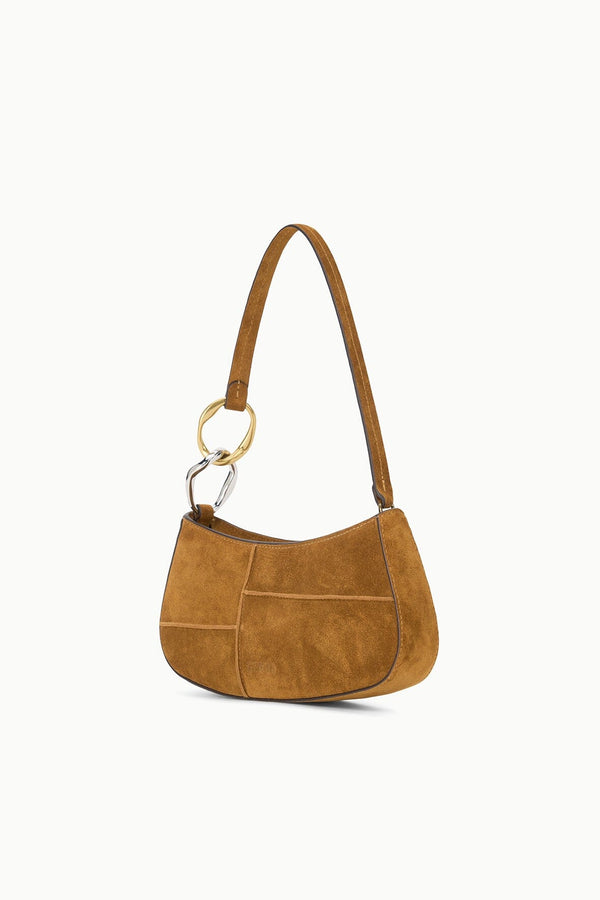 Staud OLLIE BAG TAN SUEDE