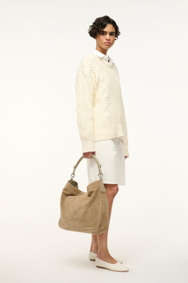 Staud PERRY BAG DUNE SUEDE