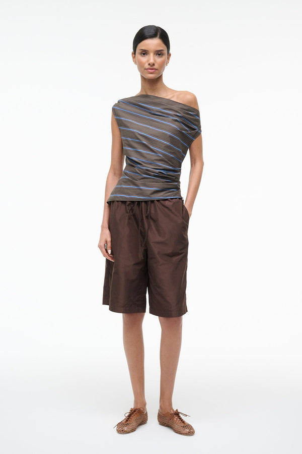 Staud PHARE TOP HUNTINGTON STRIPE