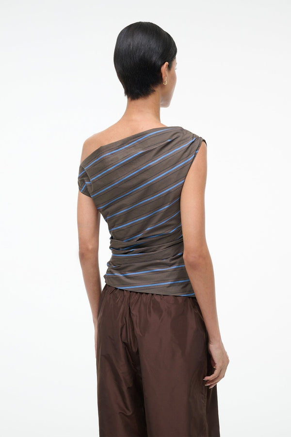 Staud PHARE TOP HUNTINGTON STRIPE