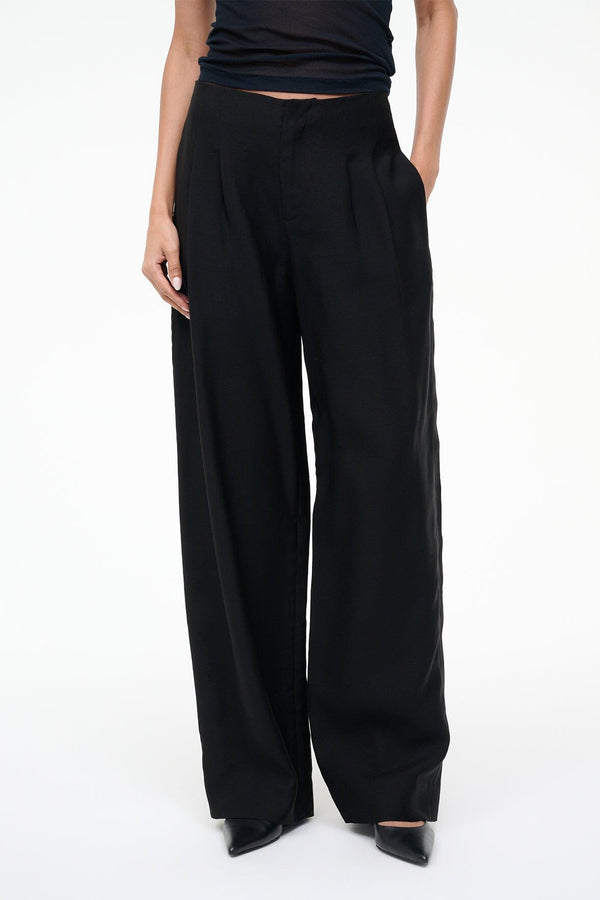 Staud PIERRE PANT BLACK