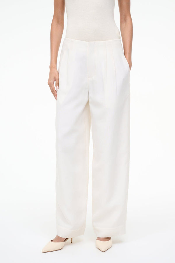 Staud PIERRE PANT IVORY
