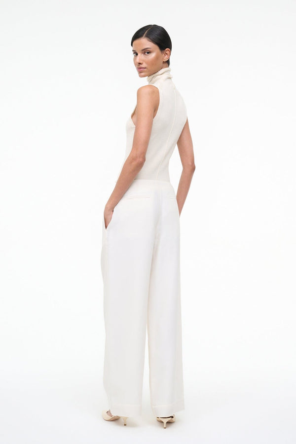 Staud PIERRE PANT IVORY