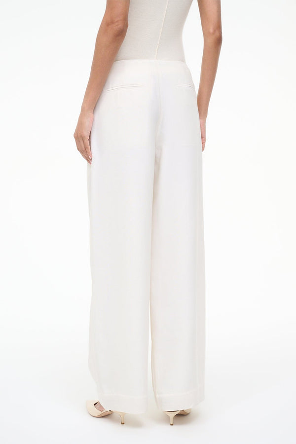 Staud PIERRE PANT IVORY