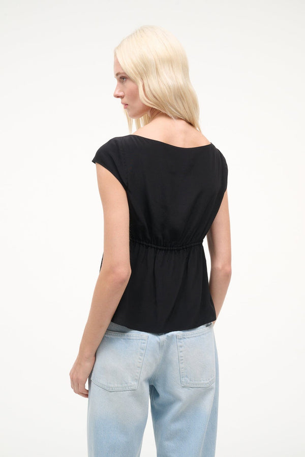 Staud POMONA TOP BLACK