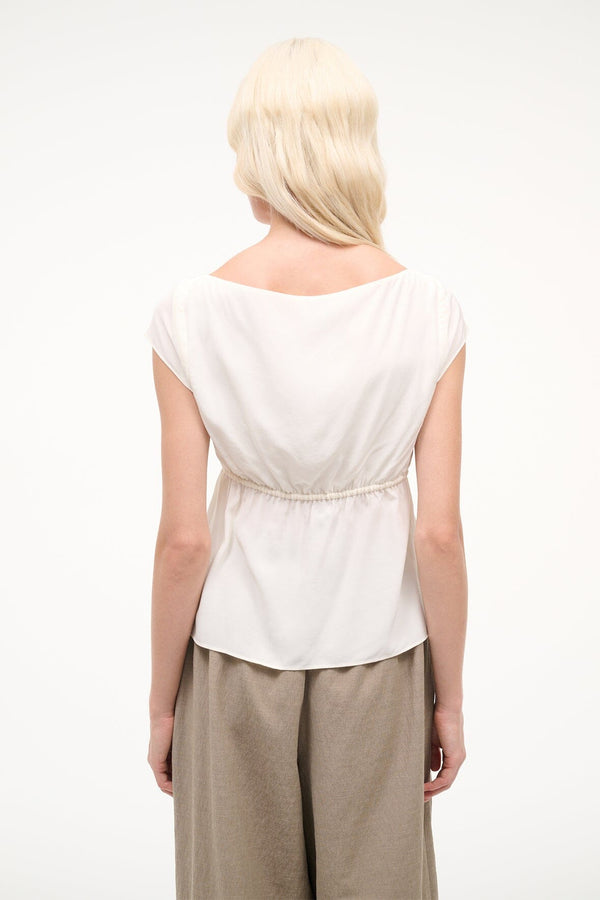 Staud POMONA TOP IVORY