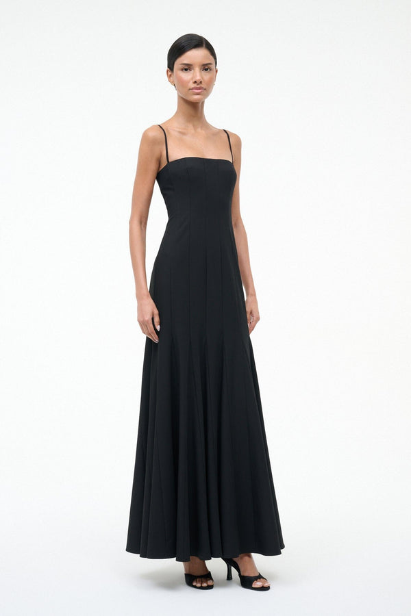 Staud RILA DRESS BLACK