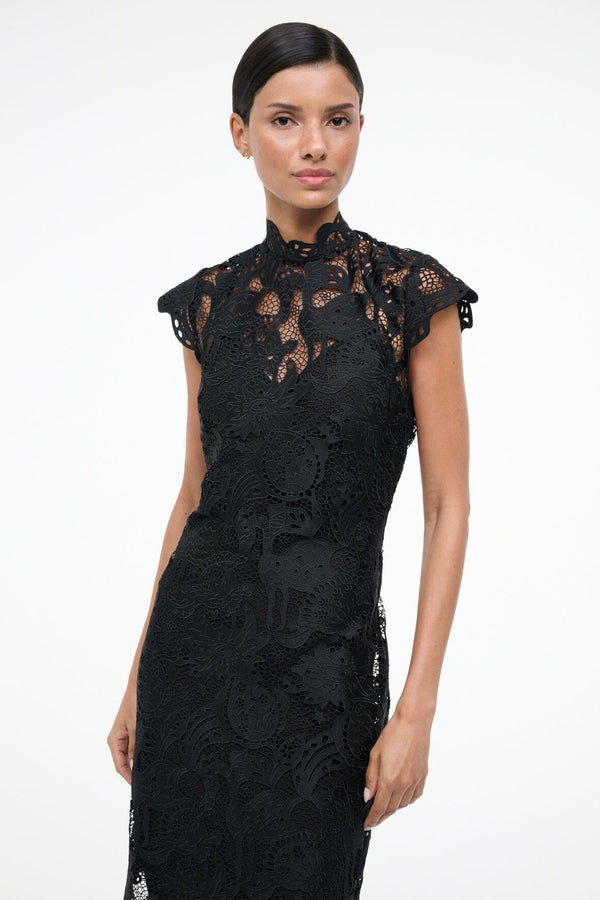 Staud ROSALINE DRESS BLACK