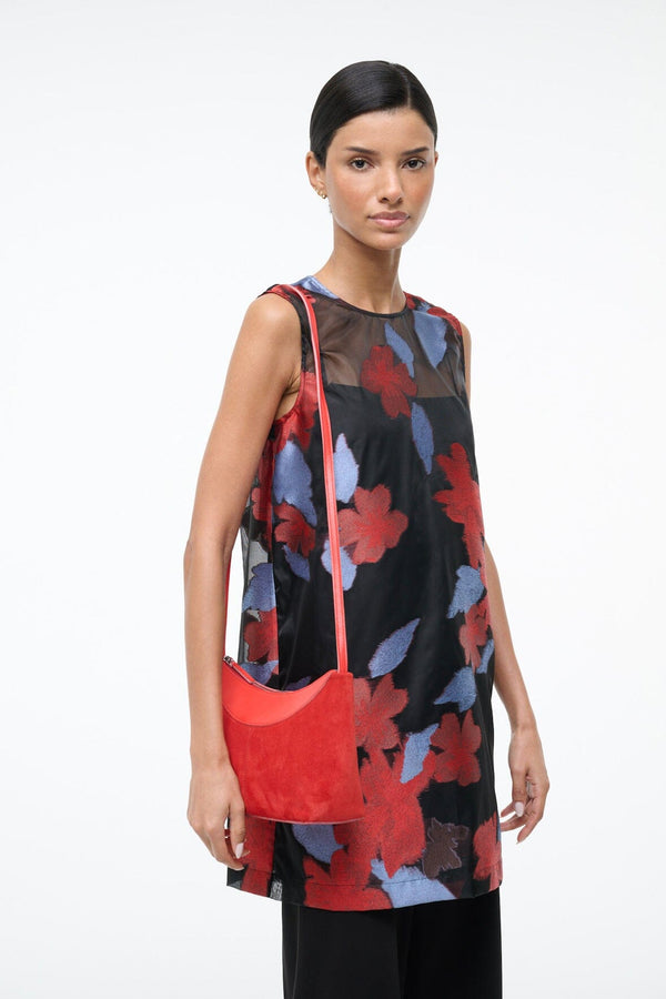 Staud ROWEY BAG RED ROSE