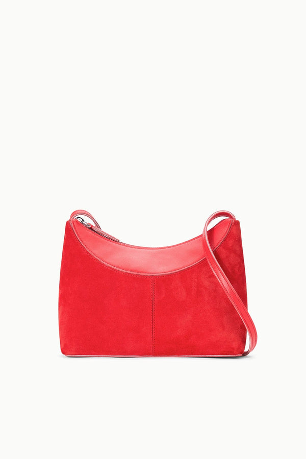 staud ROWEY BAG RED ROSE