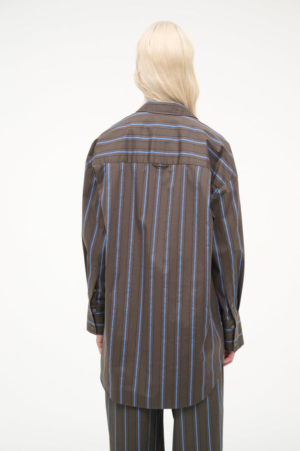 Staud SANDBAR TOP HUNTINGTON STRIPE