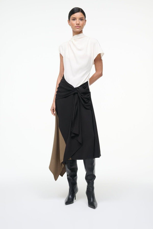 Staud SEBASTIAN HIGH HEEL BOOT BLACK