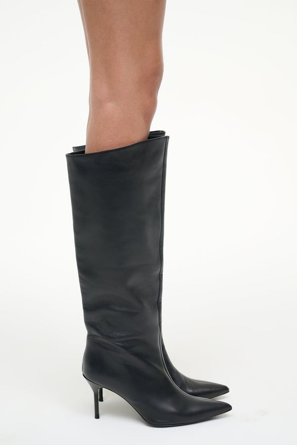 Staud SEBASTIAN HIGH HEEL BOOT BLACK