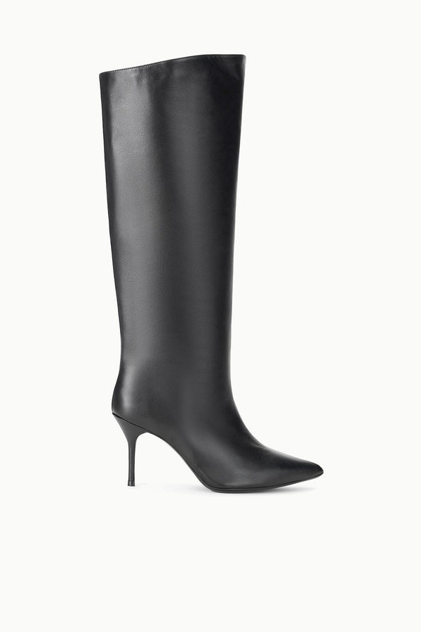 staud SEBASTIAN HIGH HEEL BOOT BLACK