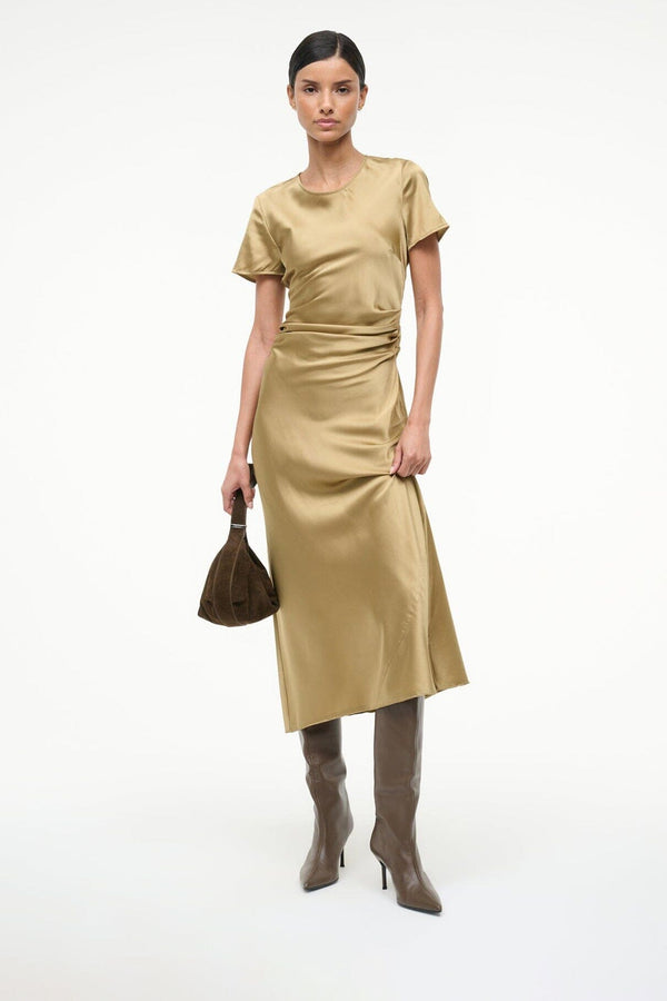 Staud SEBASTIAN HIGH HEEL BOOT TRUFFLE