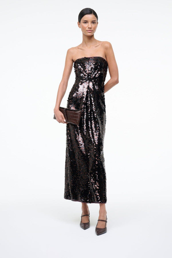 Staud SEBASTIAN HIGH HEEL SLINGBACK ESPRESSO