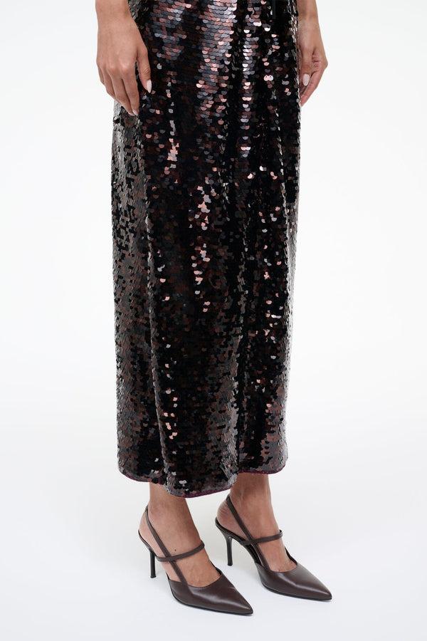 Staud SEBASTIAN HIGH HEEL SLINGBACK ESPRESSO