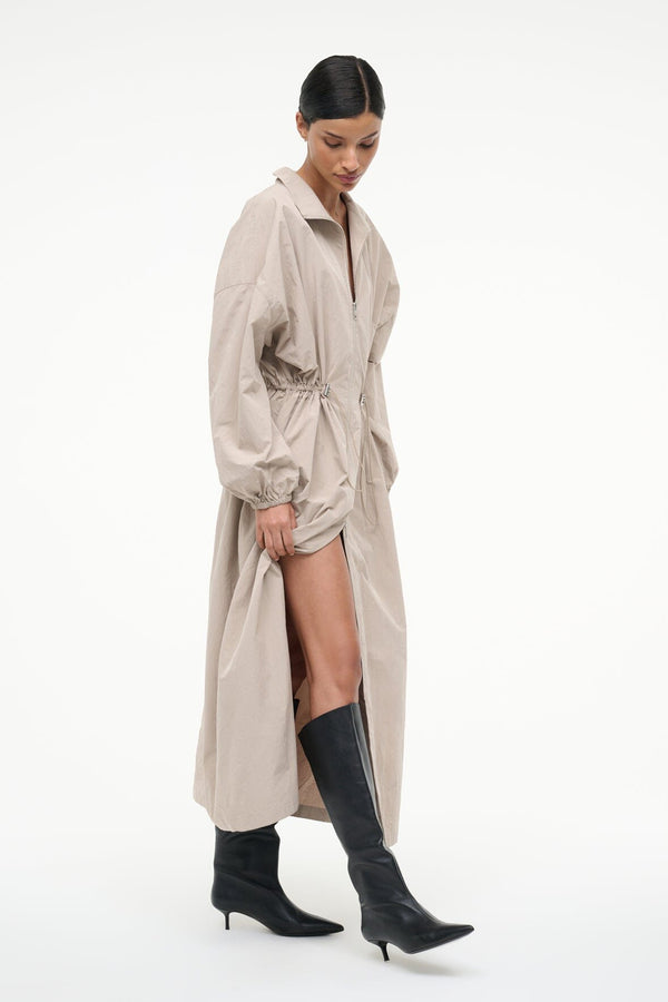 Staud SEBASTIAN KITTEN HEEL BOOT BLACK