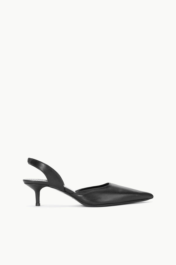 staud SEBASTIAN SLINGBACK BLACK