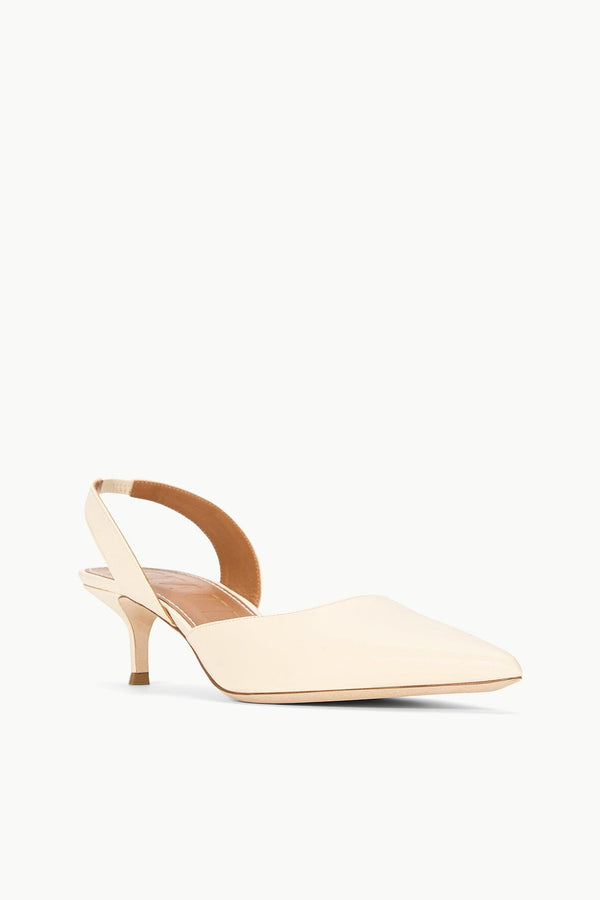 Staud SEBASTIAN SLINGBACK CREAM