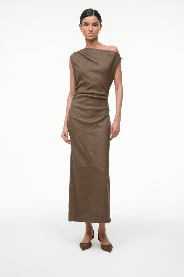 Staud SEBASTIAN SLINGBACK TRUFFLE